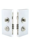 WINDSOR DOUBLE TURN LOCK ROUND ENTRANCE KIT - 1183