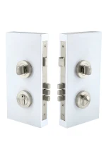 WINDSOR DOUBLE TURN LOCK ROUND ENTRANCE KIT - 1183