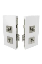 WINDSOR DOUBLE TURN LOCK KIT - SQUARE -EURO 85 - 1184 - Image 2