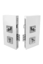 WINDSOR DOUBLE TURN LOCK KIT - SQUARE -EURO 85 - 1184 - Image 5