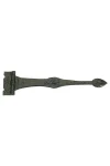 ELEMENTS HARDWARE BLACK IRON HINGE 325MM - 2001