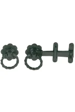 ELEMENTS HARDWARE BLACK IRON GATE LATCH - 2003