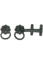 ELEMENTS HARDWARE BLACK IRON GATE LATCH - 2003 - Image 2