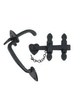 ELEMENTS BLACK IRON GATE LATCH - SUFFOLK 2046 - Image 2