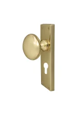 WINDSOR SUTTON ROUND KNOB ON SQUARE LONGPLATE - Image 8