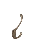 WINDSOR SOLID BRASS DOUBLE HAT & COAT HOOK - 3024 - Image 7