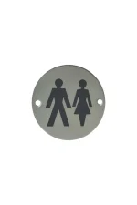 MILES NELSON STAINLESS STEEL ROUND SIGNS - 503 - Image 5