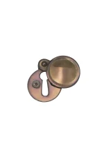 WINDSOR STANDARD LOCK COVERED KEY ESCUTCHEON - ROUND ROSE - 5051 - Image 9