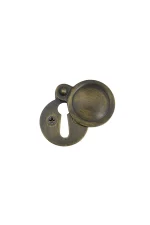 WINDSOR STANDARD LOCK COVERED KEY ESCUTCHEON - ROUND ROSE - 5051 - Image 8