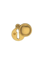 WINDSOR STANDARD LOCK COVERED KEY ESCUTCHEON - ROUND ROSE - 5051 - Image 3