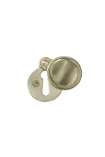 WINDSOR STANDARD LOCK COVERED KEY ESCUTCHEON - ROUND ROSE - 5051