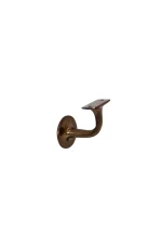 WINDSOR - SOLID BRASS BANNISTER BRACKETS - 60MM PROJECTION - ROUND ROSE (5140) - Image 13