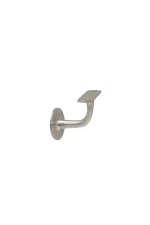 WINDSOR - SOLID BRASS BANNISTER BRACKETS - 60MM PROJECTION - ROUND ROSE (5140) - Image 11