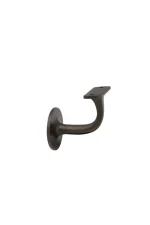 WINDSOR - SOLID BRASS BANNISTER BRACKETS - 60MM PROJECTION - ROUND ROSE (5140) - Image 10