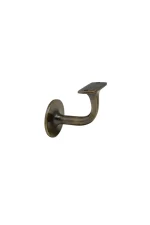 WINDSOR - SOLID BRASS BANNISTER BRACKETS - 60MM PROJECTION - ROUND ROSE (5140) - Image 7