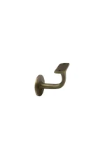 WINDSOR - SOLID BRASS BANNISTER BRACKETS - 60MM PROJECTION - ROUND ROSE (5140) - Image 5
