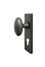 WINDSOR CAMDEN OVAL KNOB ON SQUARE LONGPLATE  - (PLATES ONLY) - Image 6