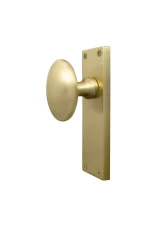 WINDSOR CAMDEN OVAL KNOB ON SQUARE LONGPLATE  - (PLATES ONLY) - Image 19