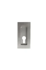 WINDSOR SQUARE FLUSH PULLS - STAINLESS STEEL - 5242 - Image 2
