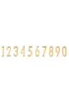 ELEMENTS MODERN FACE FIX NUMBERS 150MM 5254