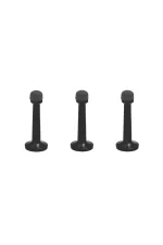WINDSOR WALL MOUNTED ROUND DOORSTOP - 3 PACK - 5299