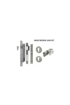 MILES NELSON EURO 85 MORTICE LOCK KIT