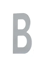 MILES NELSON STAINLESS STEEL LETTERS (A-E) - 100MM - 722 - Image 2