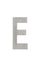 MILES NELSON STAINLESS STEEL LETTERS (A-E) - 100MM - 722 - Image 5