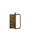 BRASS HINGE WITH D HANDLE BALL TIP - 5 FINISHES