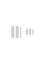 MARDECO M-SERIES - FLUSH PULL PASSAGE SET - 8008 - Image 3