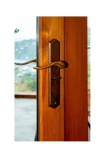 WINDSOR ITALIAN BRASS HAVEN LEVER HANDLES OVAL LONGPLATE - 8168 - Image 3