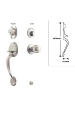 WINDSOR OVAL GRIPSETS WITH KNOB - 9046 - Image 2