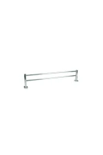 JAECO LISCIO 600MM DOUBLE TOWEL RAIL STAINLESS STEEL