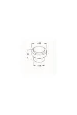 12801 FLOOR MOUNTED DOOR STOP - Image 2