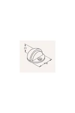 12901 DOME DOOR STOP - Image 2