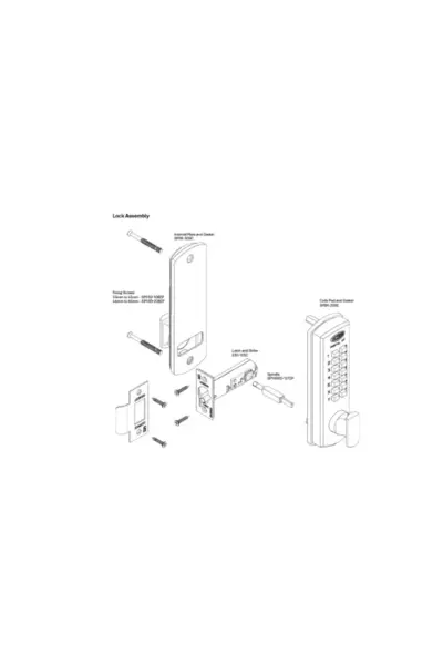 LOCKWOOD 530DX MECHANICAL DIGITAL LOCK - Image 4