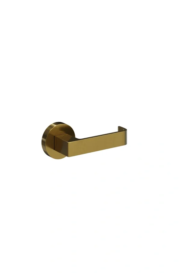 Legge 6000 Series Bergen Lever - Satin Brass Unlacquered