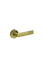 Legge 6000 Series Cisa Lever - Polished Brass