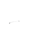 JAECO ELEGANTE 600MM  TOWEL RAIL - CHROME - JAEL1CP