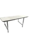 JAECO WALL MOUNTED SHOWER SEAT - COMMERCIAL 900 x 450MM