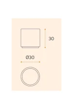 JNF 'LOFT' FLOOR MOUNTED DOORSTOP- IN.13.185 - Image 8