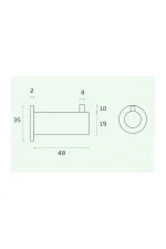 JNF STAINLESS STEEL HOOK - IN.14.501 - Image 2