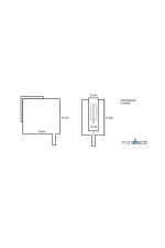 MARDECO SQUARE FLOOR MOUNTED MAGNETIC DOOR STOP - 5042 - Image 4