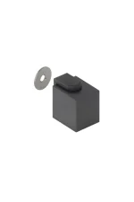MARDECO SQUARE FLOOR MOUNTED MAGNETIC DOOR STOP - 5042