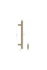 WINDSOR BRASS SUPERIOR SOLID BRASS ROUND PULL HANDLE - 8191 - Image 15