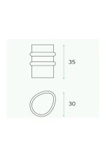 JNF 'ERGO' FLOOR MOUNTED DOORSTOP - IN.13.006 - Image 2