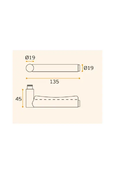 JNF SKIN LEATHER LEVER HANDLE - SR.00.002 - Image 6