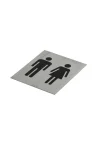 JAECO STAINLESS STEEL DOOR SIGNS - 120X100