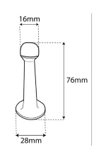 SCHLAGE 434 DOORSTOP - Image 2