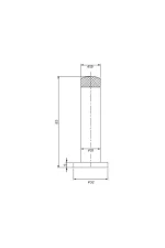 SCHLAGE 440 WALL MOUNTED DOORSTOP - Image 4